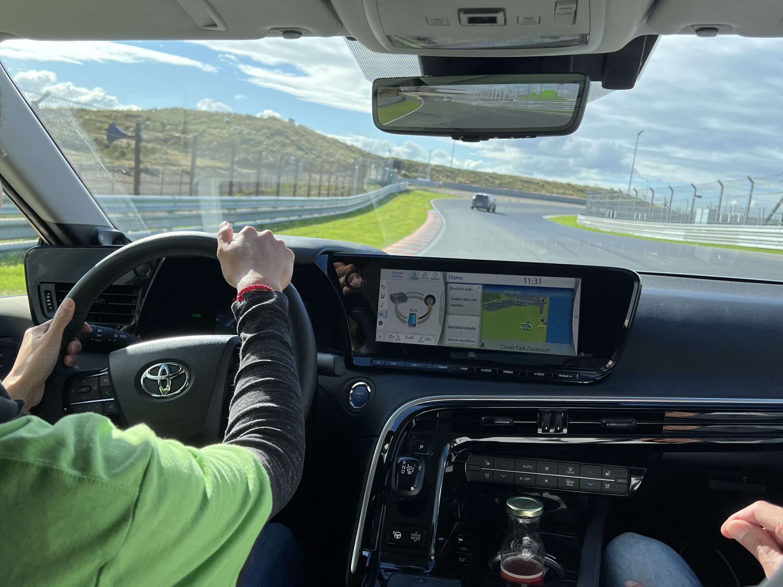 Racen tijdens de EV Experience